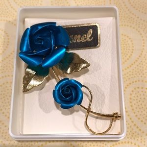 Beautiful Blue Brooch